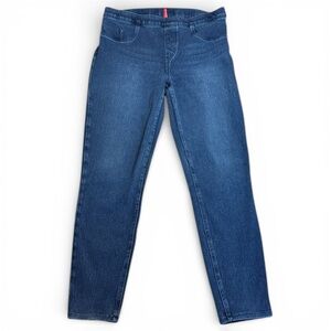 SPANX Women's Medium Blue Jeggings sz L Excellent Condition